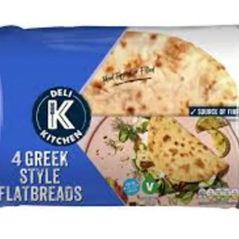 Planet Deli 4 Plain Kebab Breads