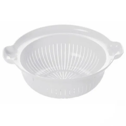 Plastic Colander 30cm White