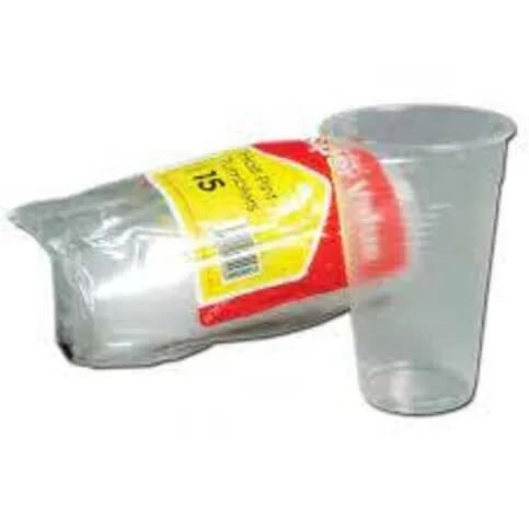 Plastic Pint Tumblers 60cl 12 Pack