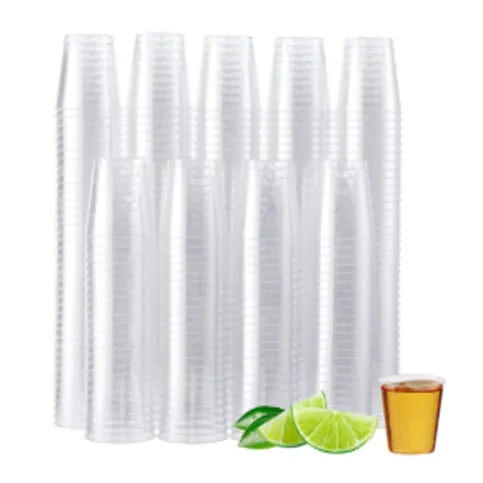 Plastic Shot Glasses 50's