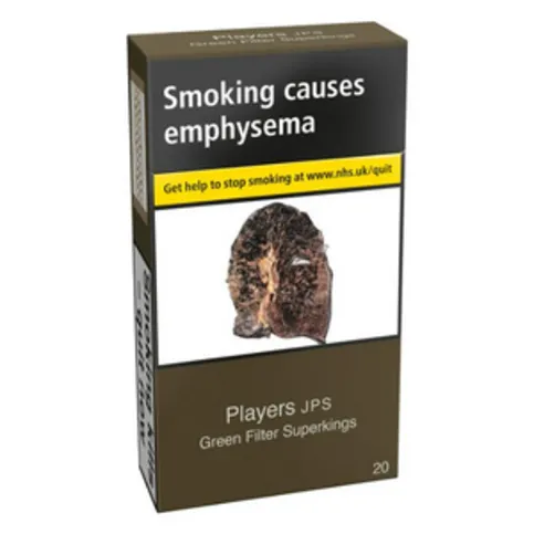 Players JPS Green Filter Superking 20 Pack - Cigarettes