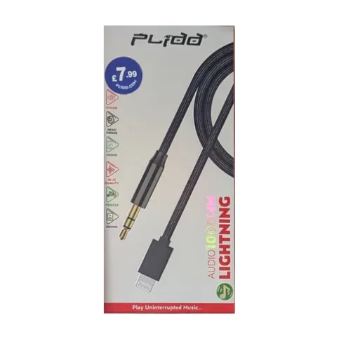 Plidd iOS Audio Lightning Cable 