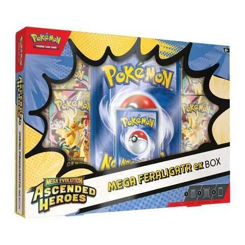pokemon ascended hero's mega feraligator ex box