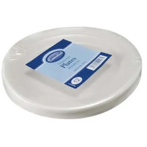 Polystyren Plates 12 Pack