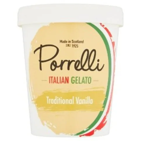 Porrelli's Vanilla Ice Cream - 1 Scoop