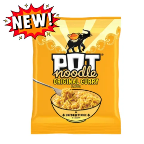 Pot Noodle Original Curry Instant Noodles Block 114 g