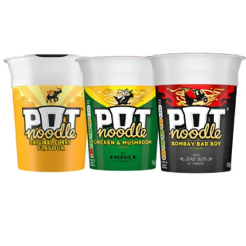 Pot Noodles - Any 2 for £2