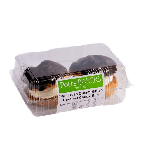 Potts 2 Fresh Cream Choux Buns
