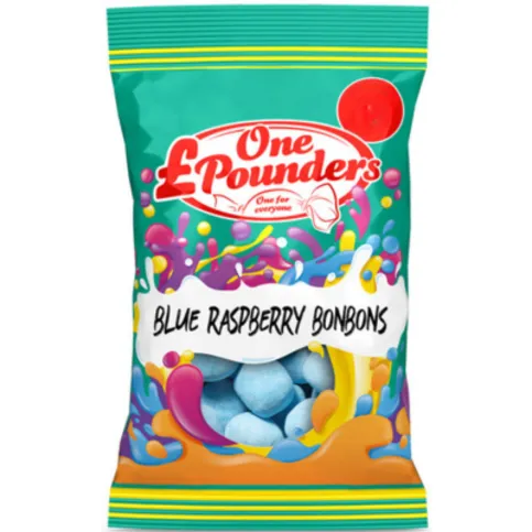 All Rounders Blue Raspberry Bonbons 140g