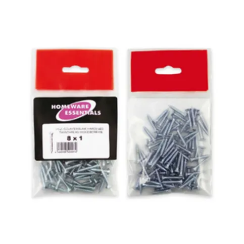 Pozi Twinhead Woodscrews 8mm x 1" 40 Pack
