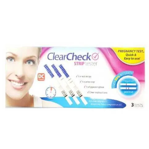 Pregnancy Strip Test 3 Pack