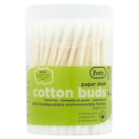 Pretty Stem Cotton Buds 100 Pack