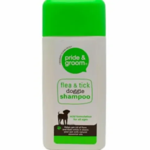 Pride & Groom Flea and Tick Doggie Shampoo