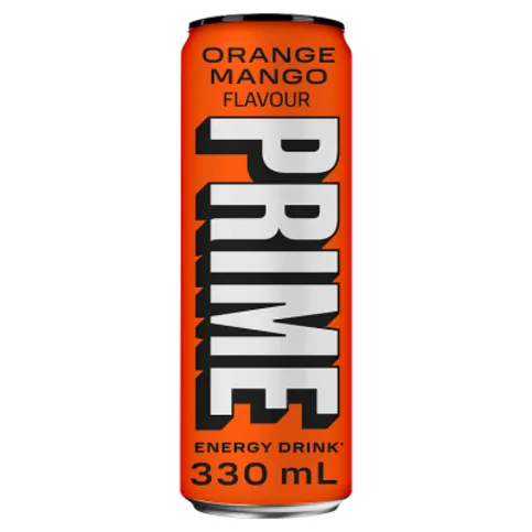 Prime Orange Mango Flavour Energy Drink 330ml
