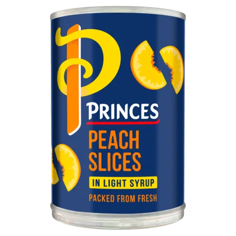 Princes Peach Slices in Light Syrup 410g