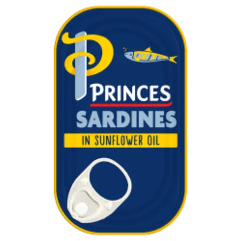 PRINCES SARDINES IN SUNFLOWER OIL 120G