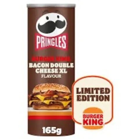 Pringles bacon double cheese 165g