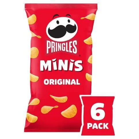Pringles Minis Original 6x20g