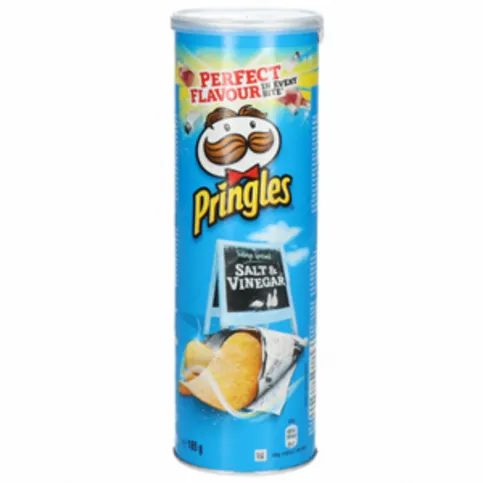 Pringles Salt & Vinegar Crisps 165g