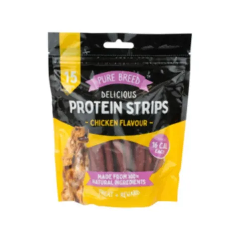 Pure Breed Protein Chicken Strips 150G