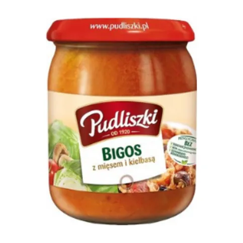 Pudliszki Bigos - Stew with Meat and Sausage 500g
