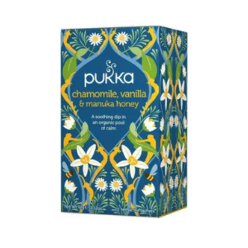 Puka Chamomile, Vanilla & Manuka Honey Tea 20 Bags 32g