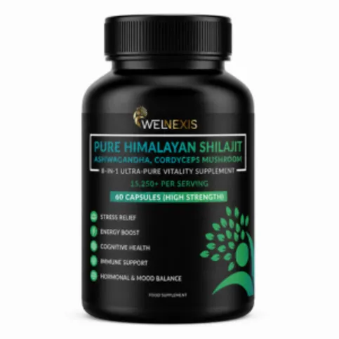 Pure Himalayan Shilajit (60 capsules)