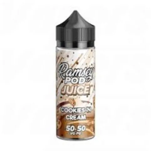 RAMSEY POD JUICE 50/50 COOKIES CREA
