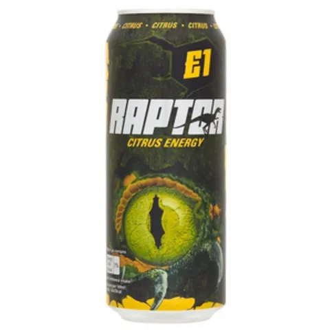 Raptor Energy Citrus 500ml