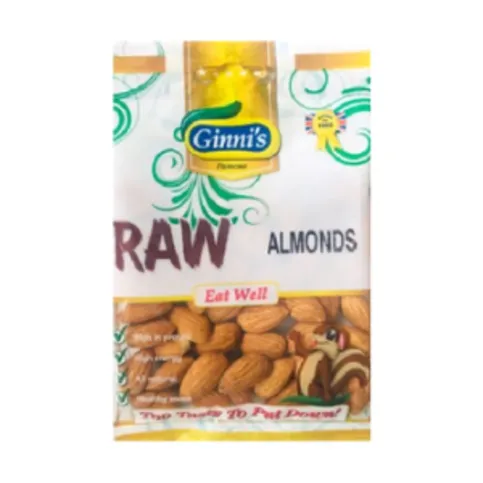 Ginni's Raw Almonds 50g