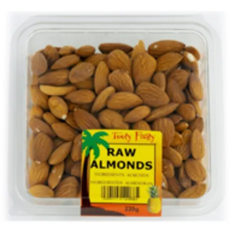 Raw Almonds 220g