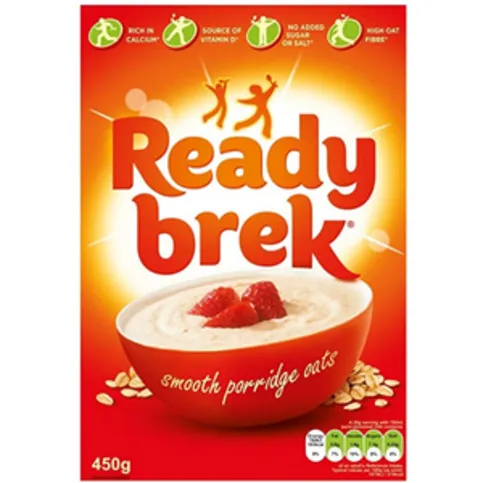 Ready Brek Original Smooth Porridge Oats 450g