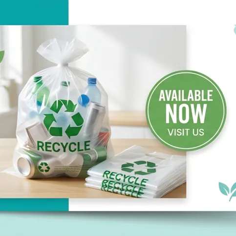 Clear Recycling bags