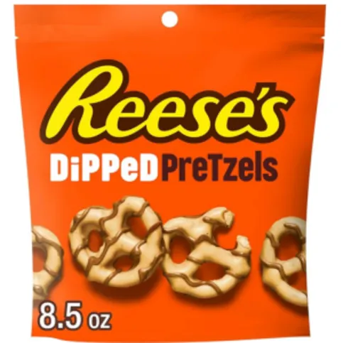 Reeses Dipped Pretzels