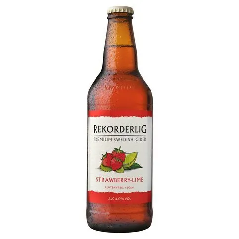 Rekorderlig Cider Strawberry & Lime 500ml
