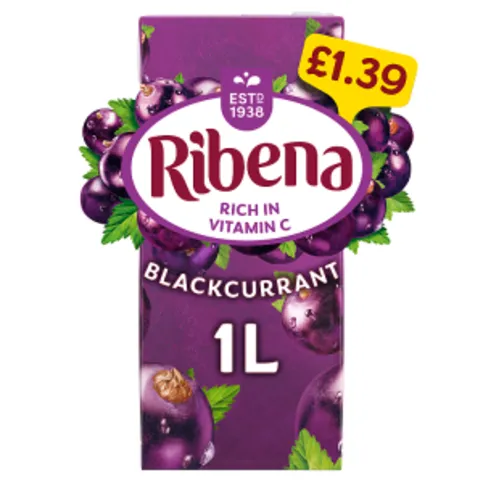 Ribena Blackcurrant Juice Drink 1L