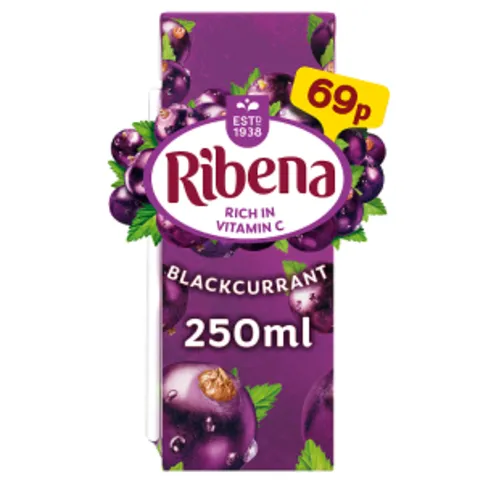 Ribena Blackcurrant Juice Drink 250ml
