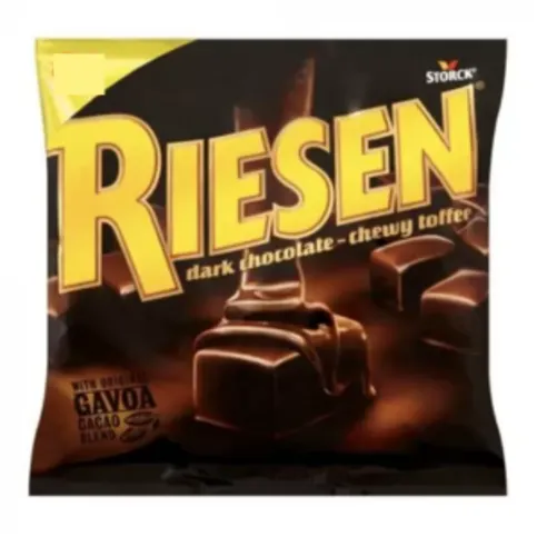 Riesen Dark Chocolate Chewy Toffee 110g