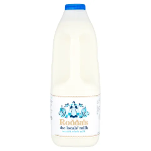 Rodda's The Locals' Milk Cornish Whole Milk 2L