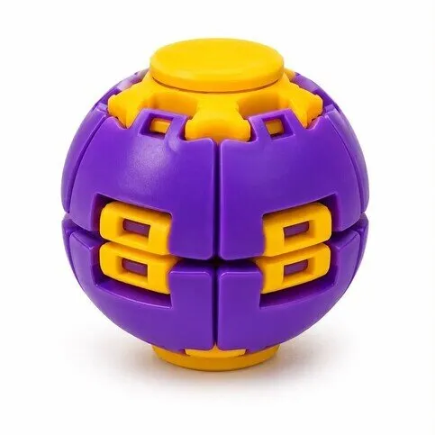 Rotating Fidget Ball Purple