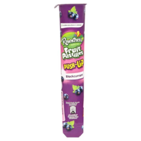 Rowntrees Fruit Pastille Blackcurrant Push Up Lolly 100ml