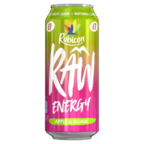 Rubicon Apple & Guava Energy Drink 500ml