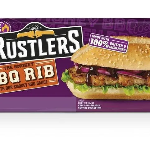 Rustlers Bbq Pork Rib 157g