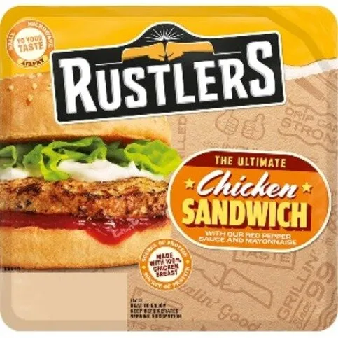 Rustlers Grilled Chicken S/w 150g