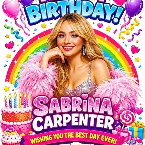Sabrina Birthday Card