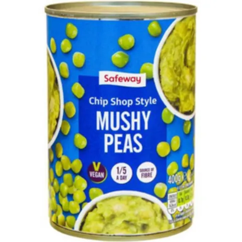 Safeway Chip Shop Style Mushy Peas 400g