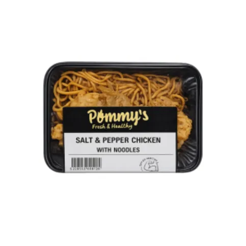 Pommy's Salt and Pepper Chicken with Noodles