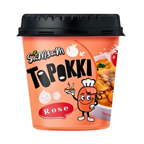 Samsam Topokki Cups Rose120g