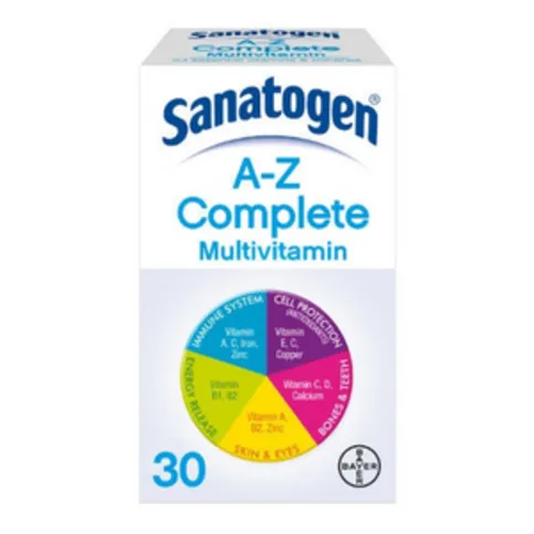 Sanatogen A-Z Complete Multivitamins 30 Pack