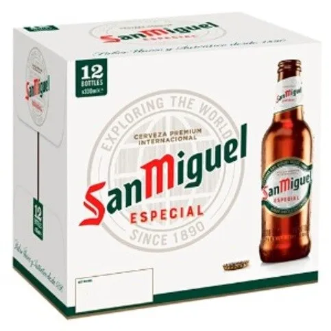 San Miguel Especial 12 x 330ml date 30/4/26